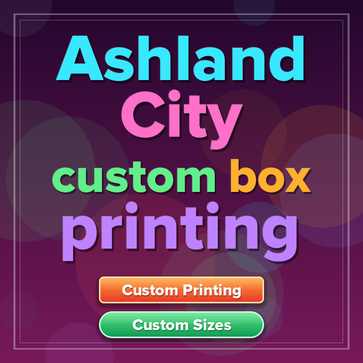 Ashland City custom box printing