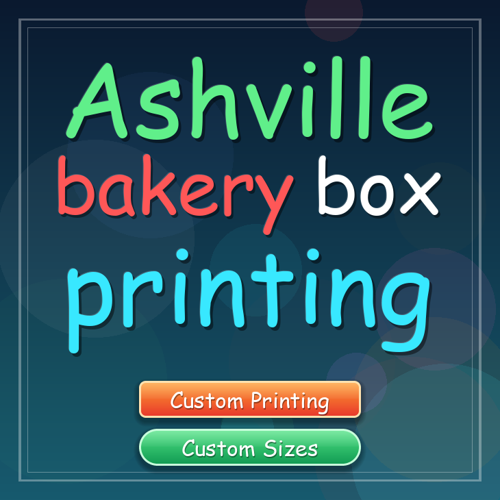 Ashville bakery box printing