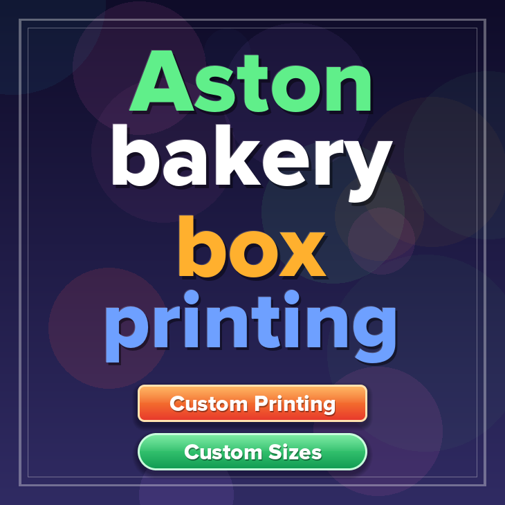Aston bakery box printing