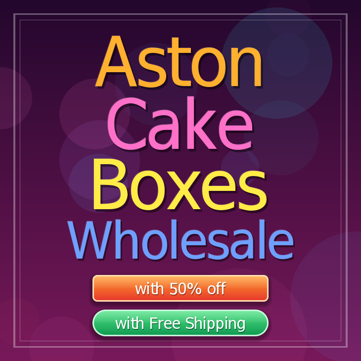 Aston cake boxes