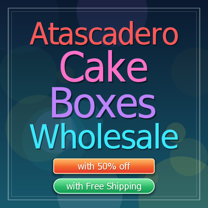 Atascadero cake boxes