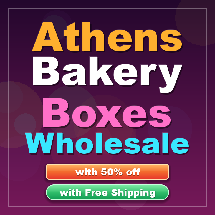 Athens bakery boxes