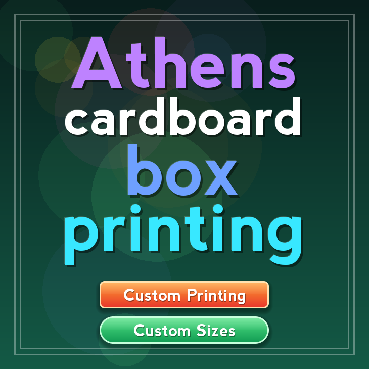 Athens cardboard box printing