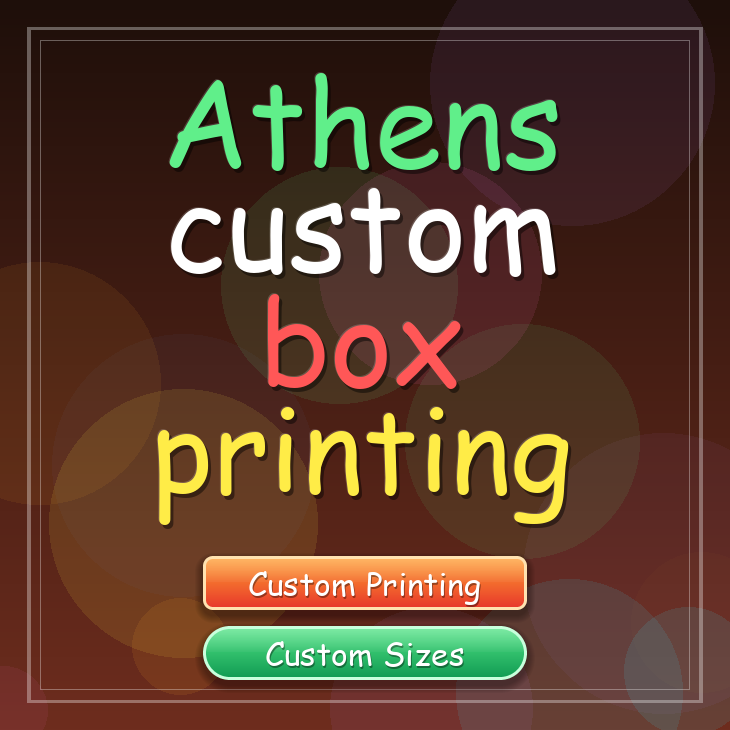 Athens custom box printing