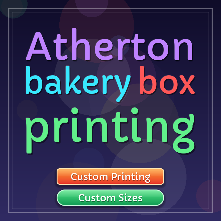 Atherton bakery box printing