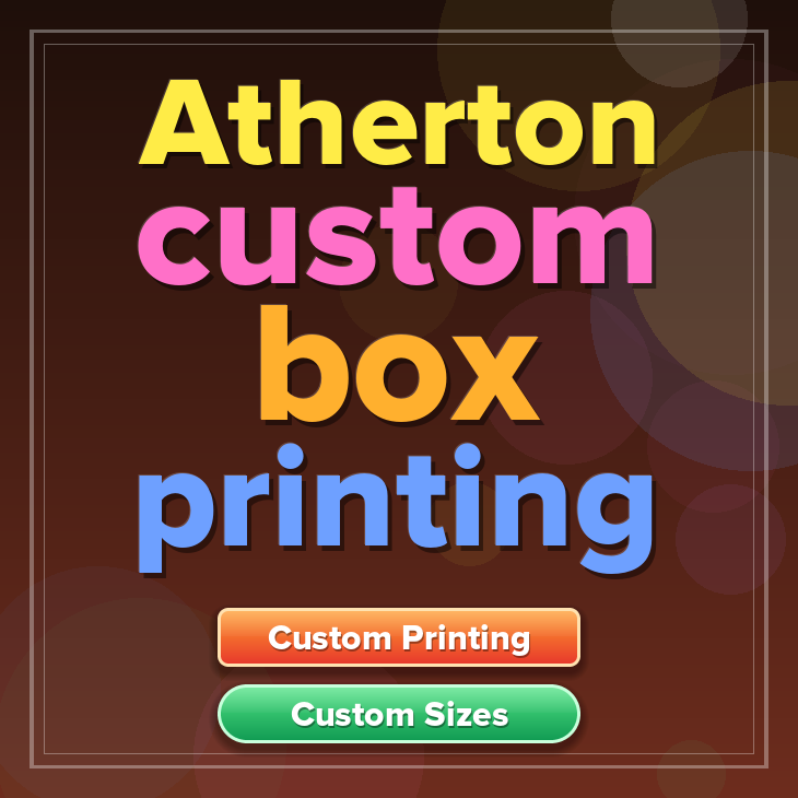 Atherton custom box printing