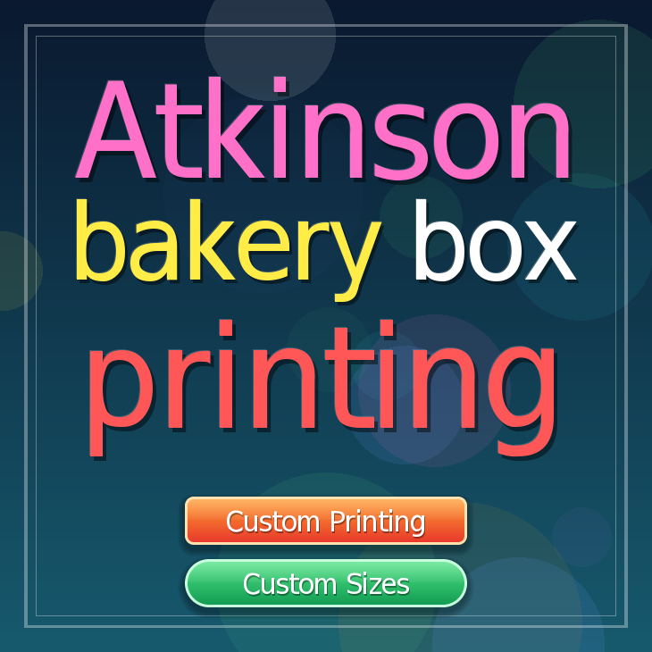 Atkinson bakery box printing