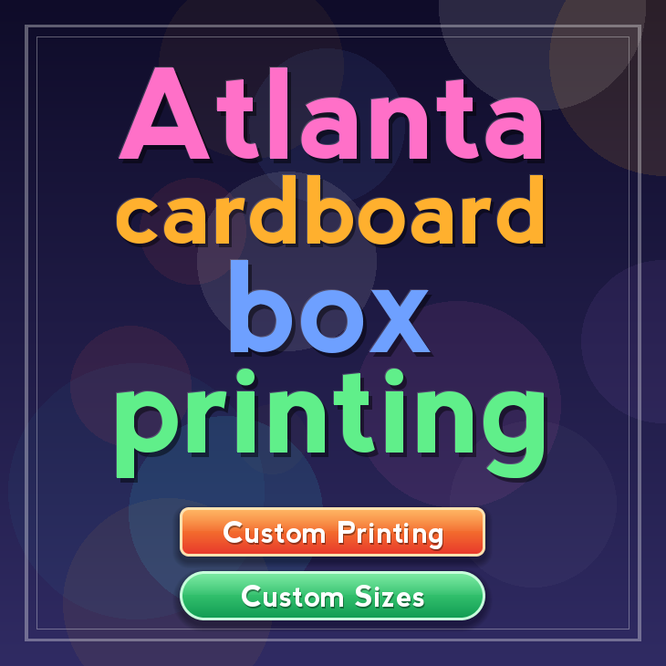 Atlanta cardboard box printing