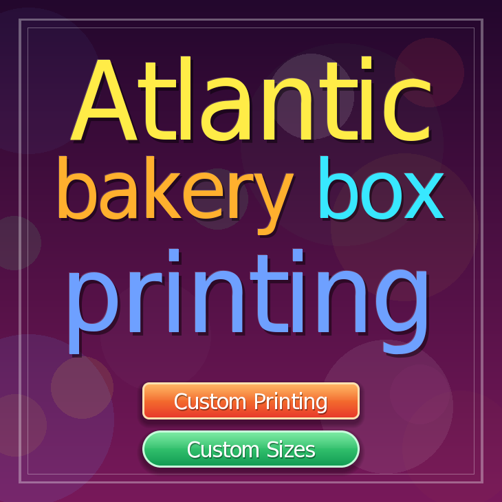 Atlantic bakery box printing