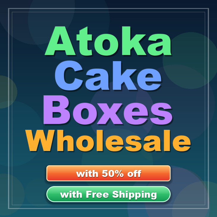 Atoka cake boxes