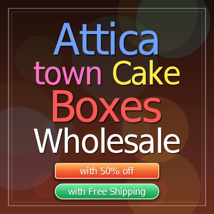 Attica town cake boxes