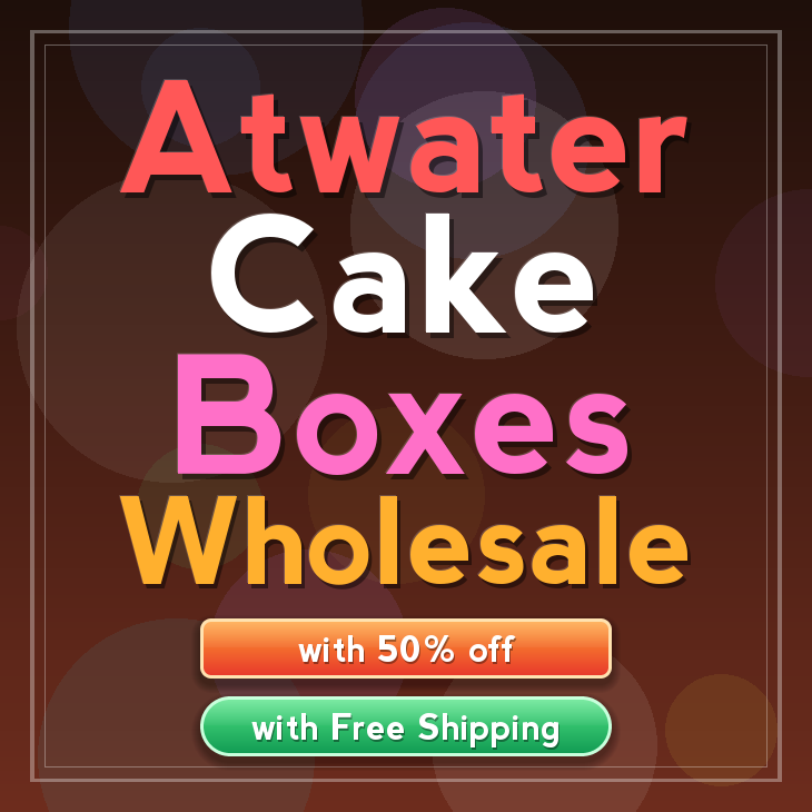 Atwater cake boxes