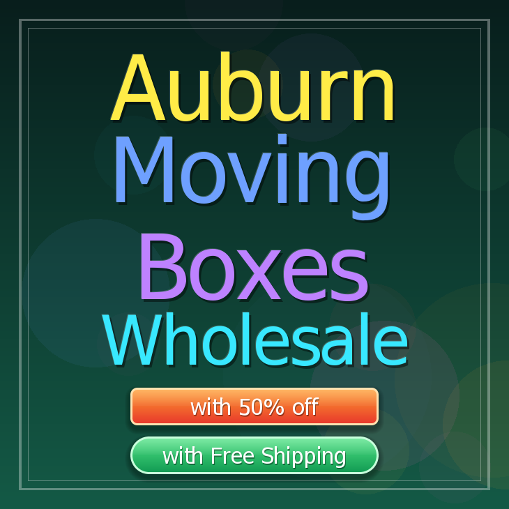 Auburn moving boxes
