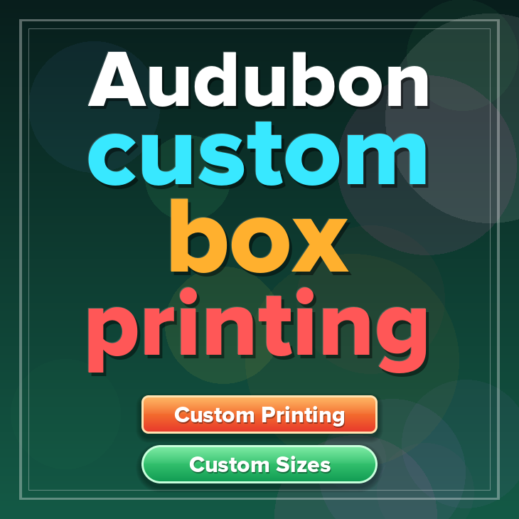 Audubon custom box printing