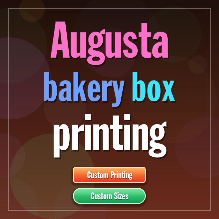Augusta bakery box printing
