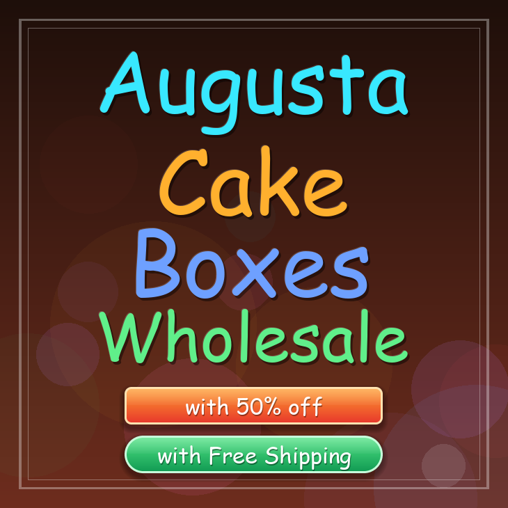 Augusta cake boxes