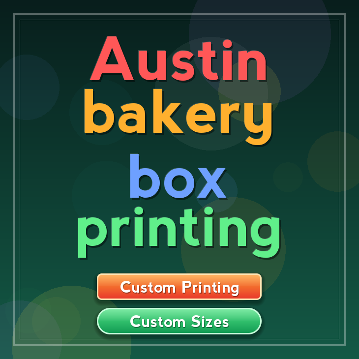 Austin bakery box printing