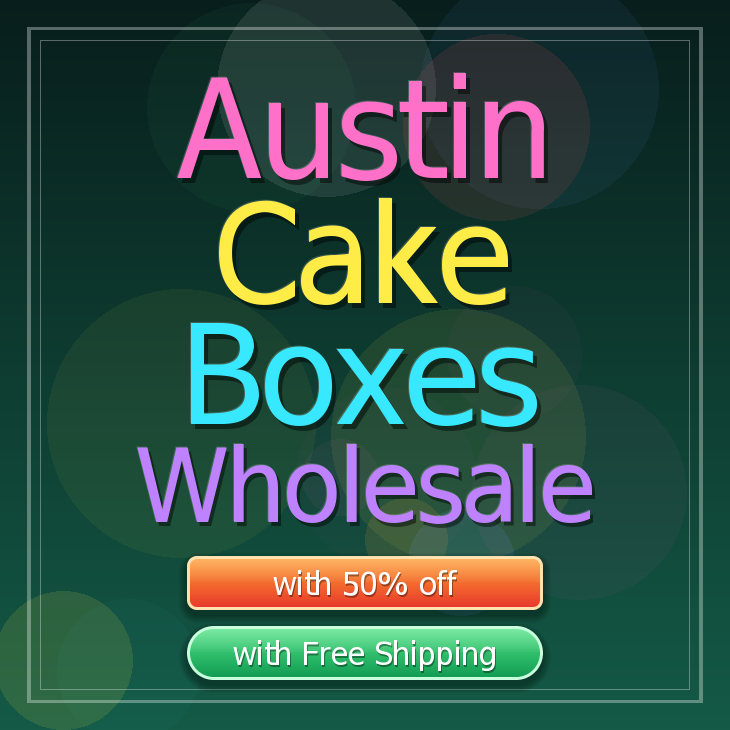 Austin cake boxes