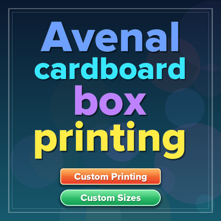Avenal cardboard box printing