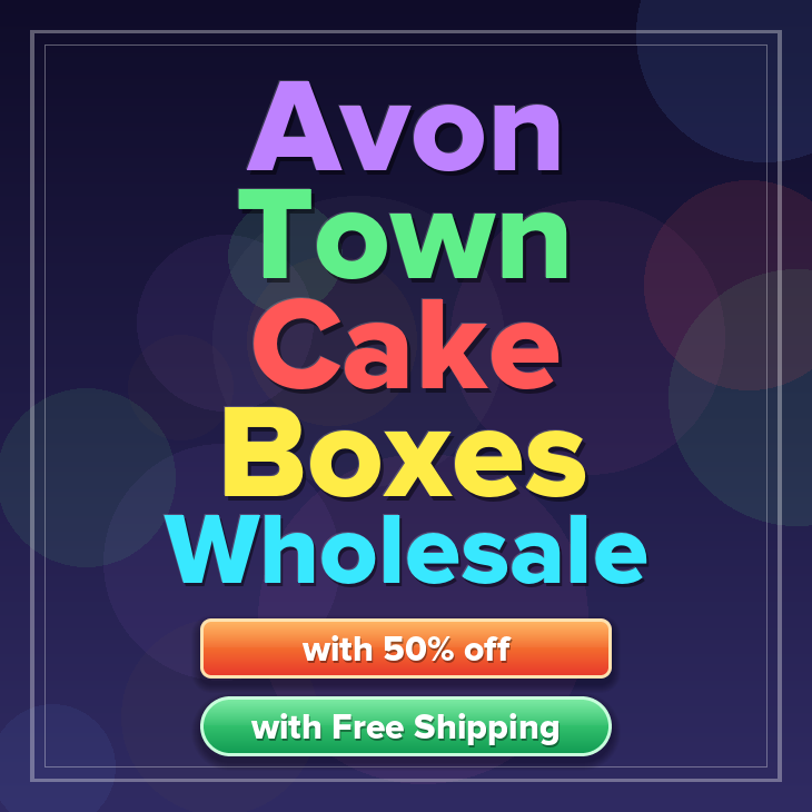 Avon town cake boxes