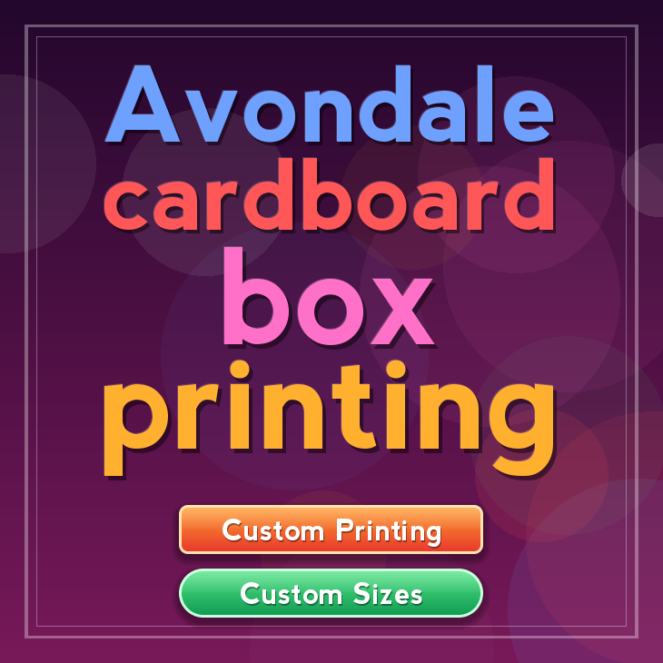 Avondale cardboard box printing