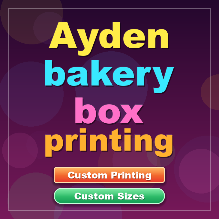 Ayden bakery box printing