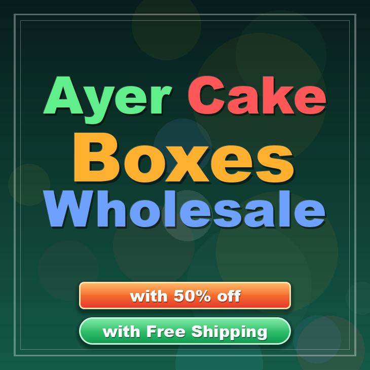Ayer cake boxes