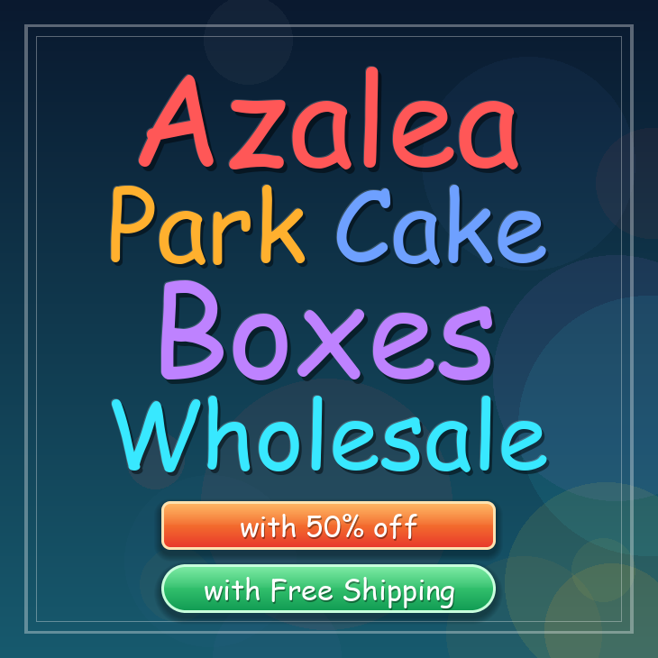 Azalea Park cake boxes