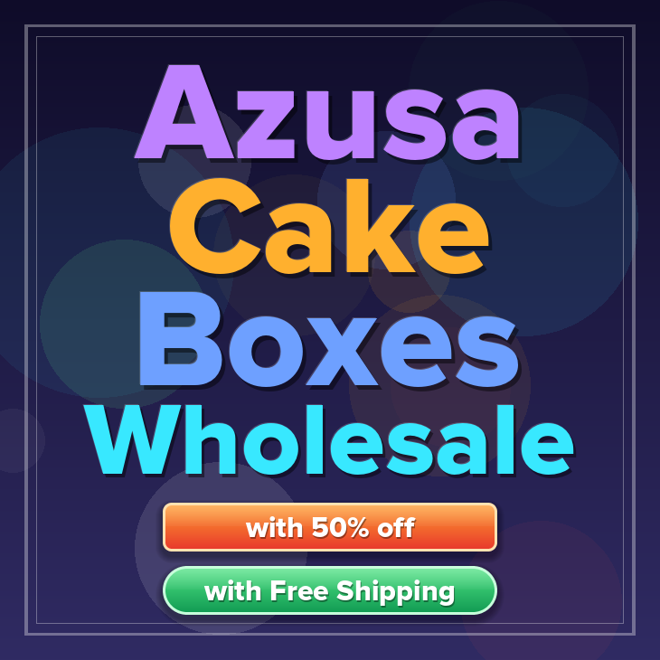 Azusa cake boxes
