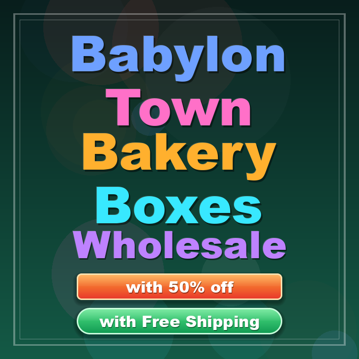 Babylon Town bakery boxes