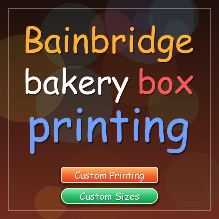 Bainbridge bakery box printing