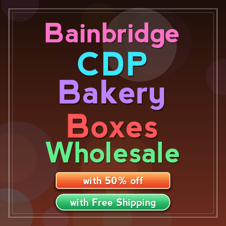 Bainbridge Cdp bakery boxes