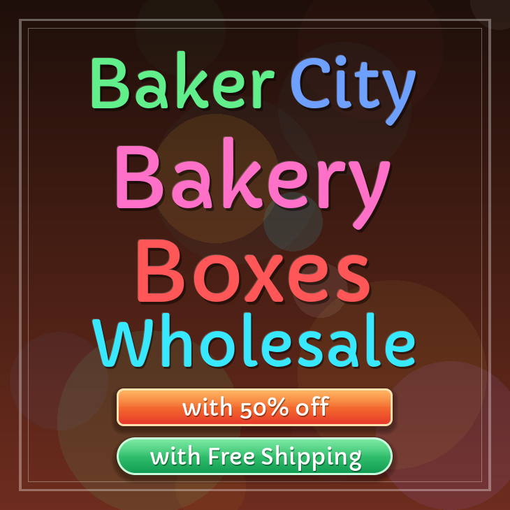 Baker City bakery boxes