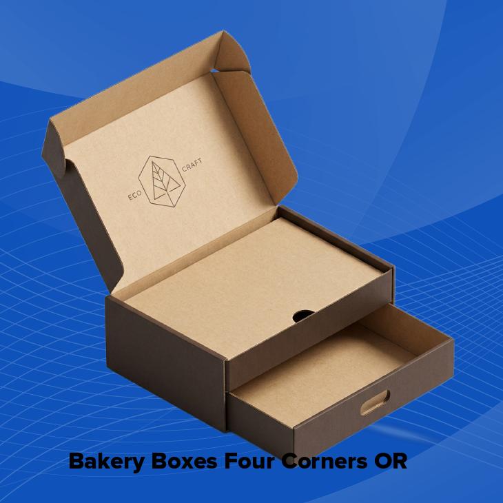 Bakery boxes four corners or