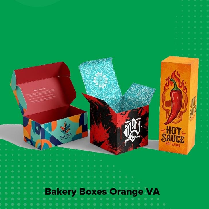 Bakery boxes orange va