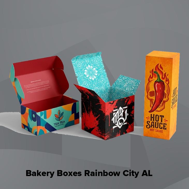 Bakery boxes rainbow city al