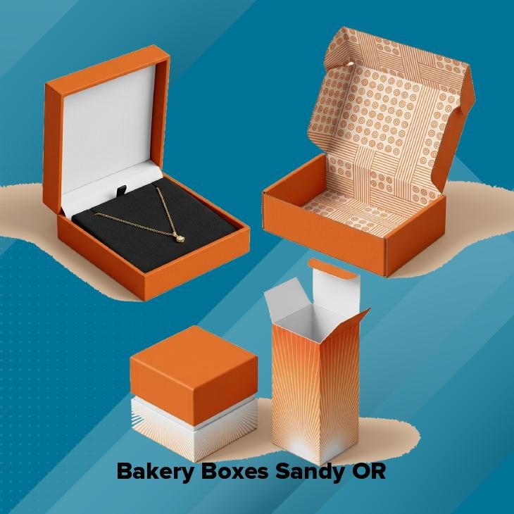 Bakery boxes sandy or