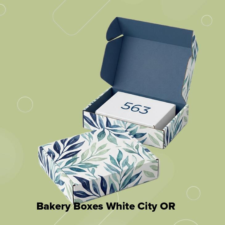 Bakery boxes white city or
