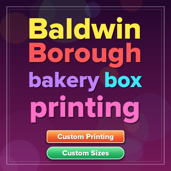 Baldwin borough bakery box printing