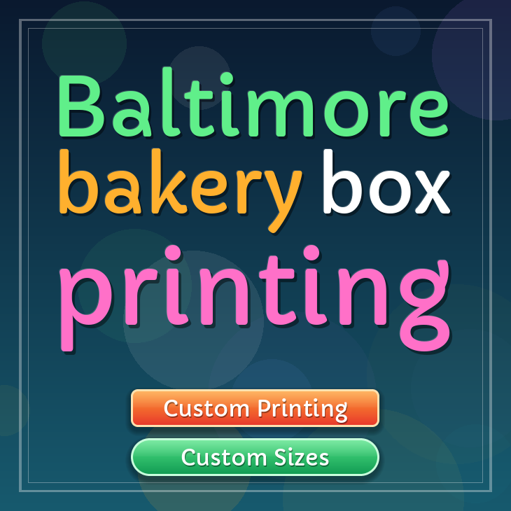 Baltimore bakery box printing