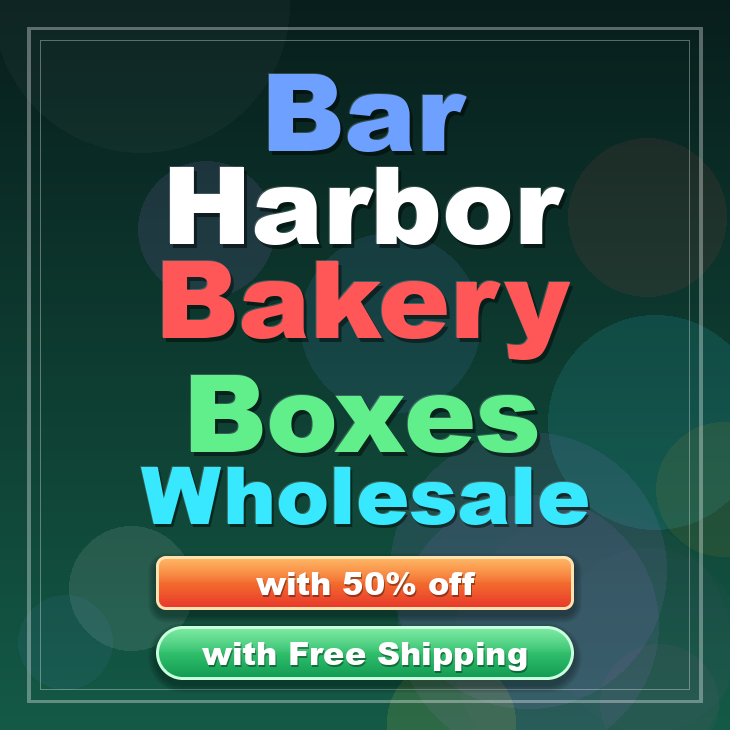Bar Harbor bakery boxes