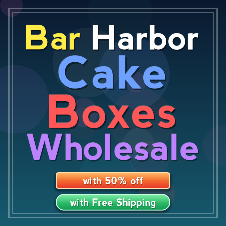 Bar Harbor cake boxes