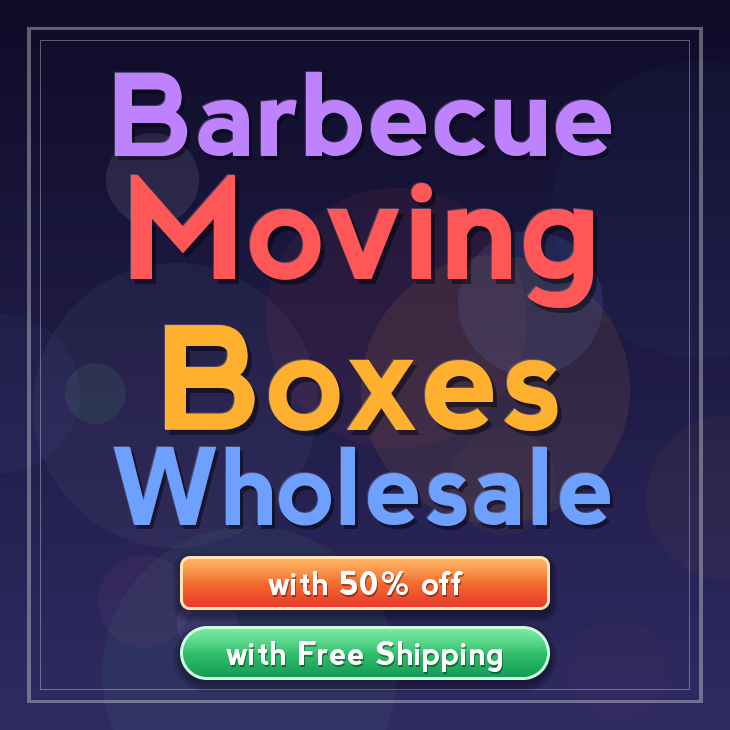 Barbecue moving boxes