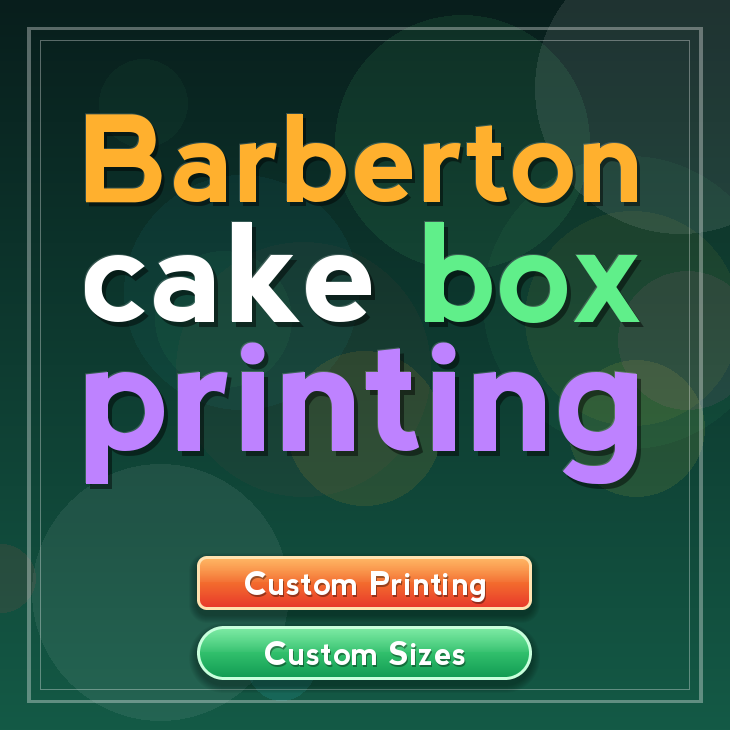 Barberton cake box printing