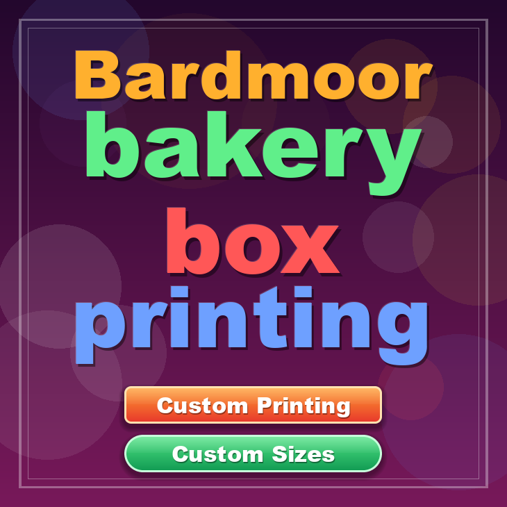 Bardmoor bakery box printing