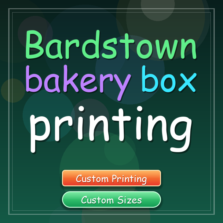 Bardstown bakery box printing