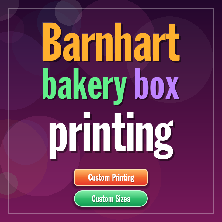 Barnhart bakery box printing