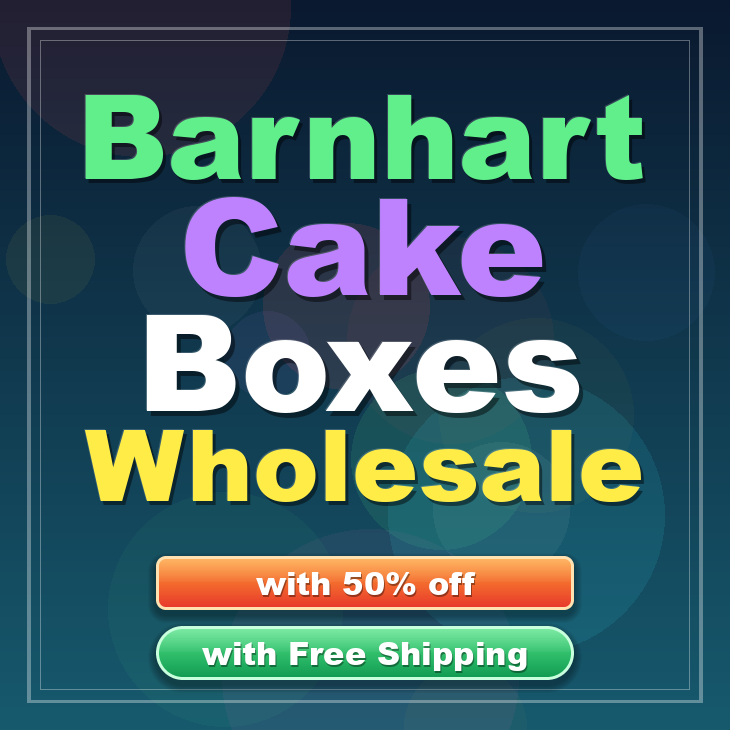 Barnhart cake boxes
