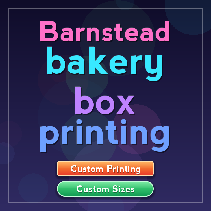 Barnstead bakery box printing