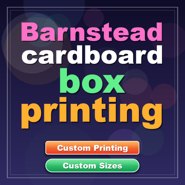 Barnstead cardboard box printing